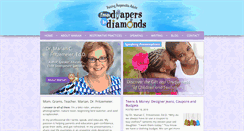 Desktop Screenshot of fromdiaperstodiamonds.com